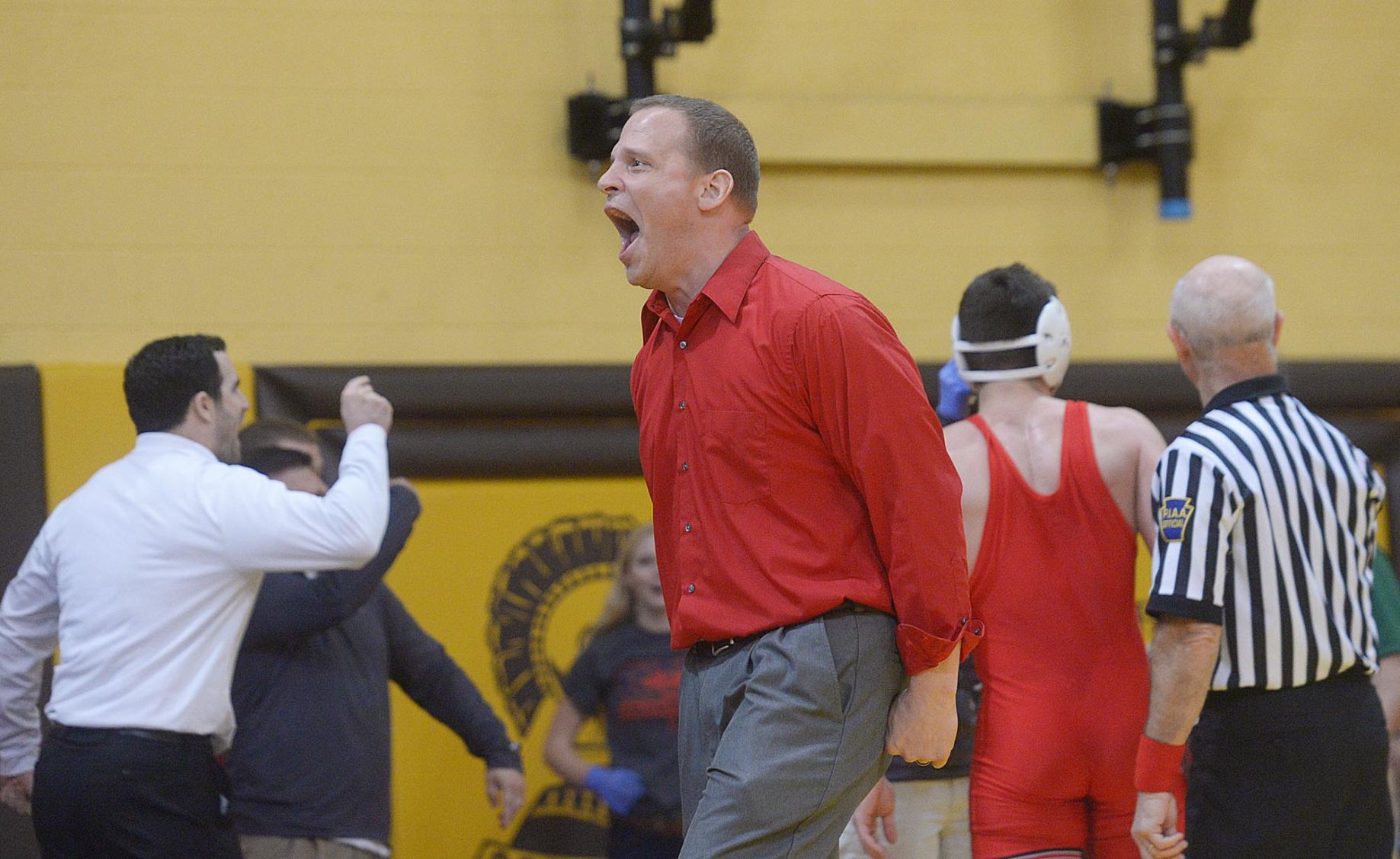 Cumberland Valley vs Central Dauphin District 3 Team Wrestling